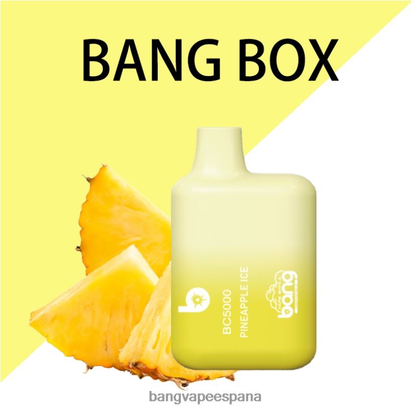 Bang Vape Box BC5000 5% nic 5000 inhalaciones pluma tipo c recargable desechable Vape Gang Flavors P60NJ9