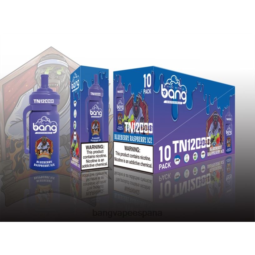 Bang Vape TN12000 vaina con bobina de malla desechable Vape Gang Madrid P60NJ5