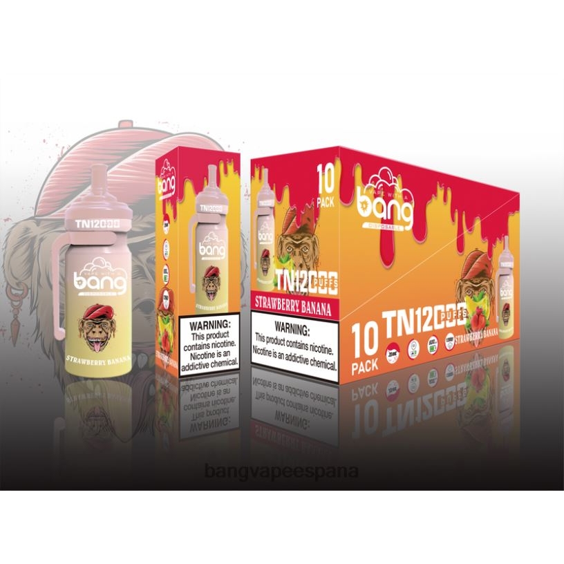 Bang Vape TN12000 vaina con bobina de malla desechable Vape Gang Madrid P60NJ5