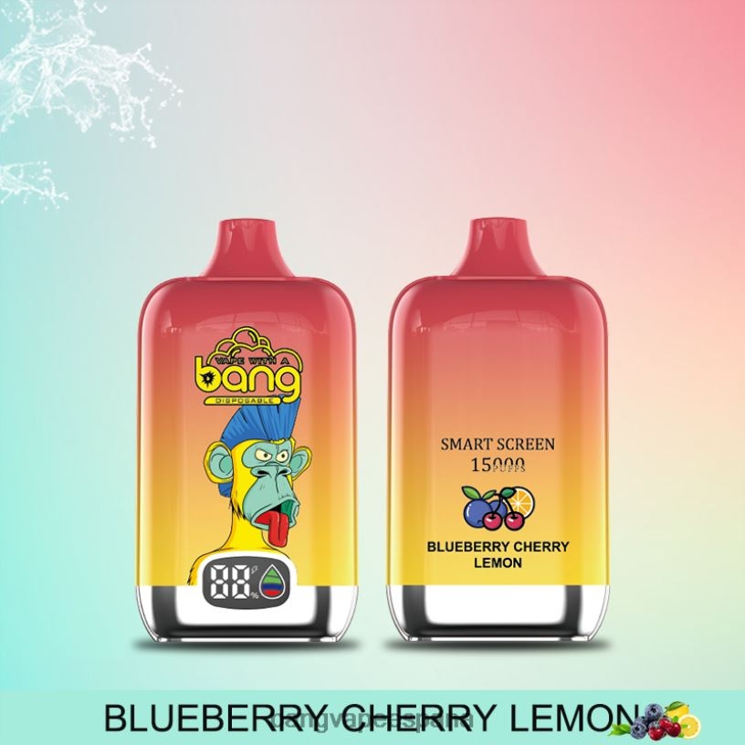 Bang Vape Digital Smart Screen 15000 inhalaciones 25ml desechable Bang Vape España P60NJ11