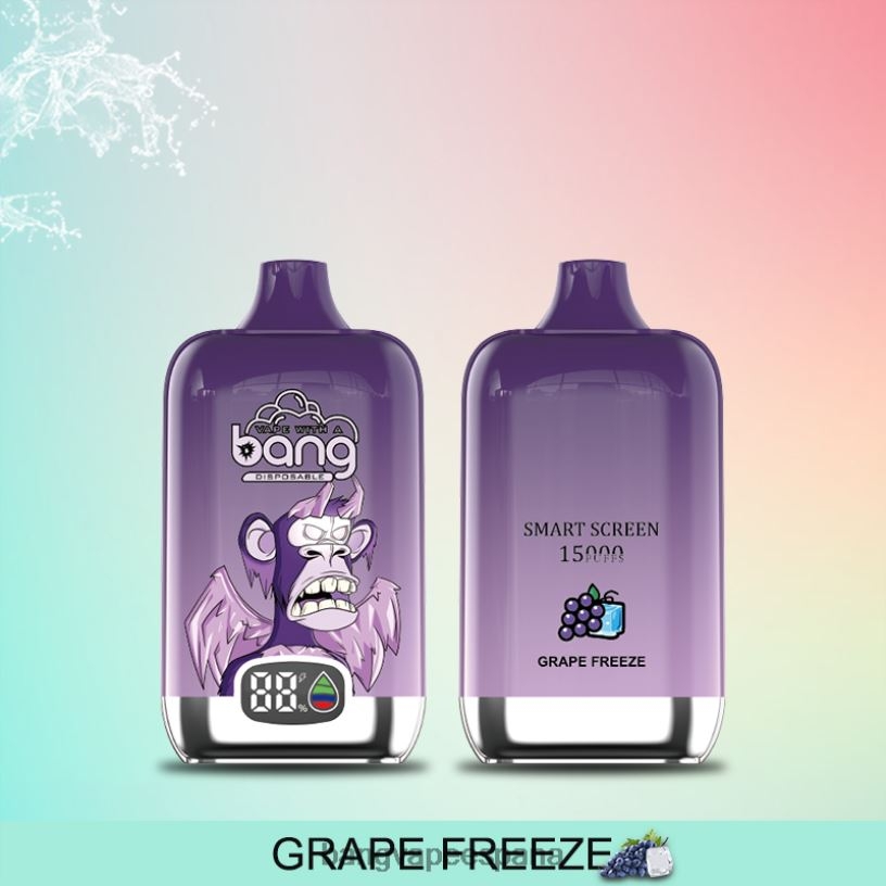 Bang Vape Digital Smart Screen 15000 inhalaciones 25ml desechable Bang Vape España P60NJ11