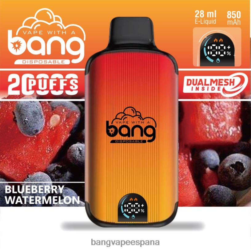 Bang Vape Digital Smart Screen 20000 bocanadas desechable Bang Vape Precio P60NJ3