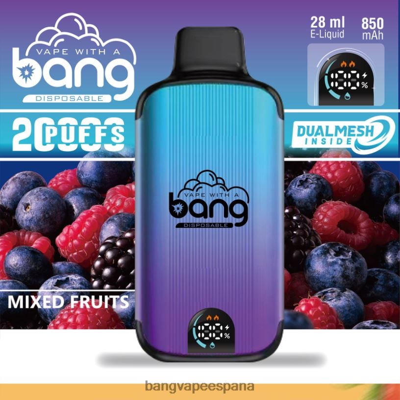 Bang Vape Digital Smart Screen 20000 bocanadas desechable Bang Vape Precio P60NJ3