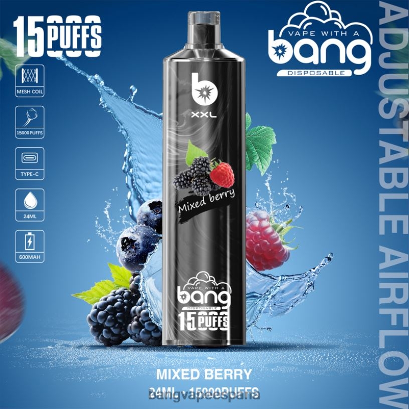 Bang Vape XXL 15000 bocanadas desechable Vape Bang Precio España P60NJ2