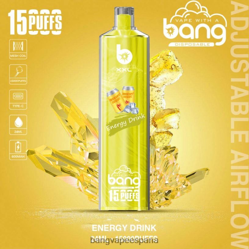 Bang Vape XXL 15000 bocanadas desechable Vape Bang Precio España P60NJ2