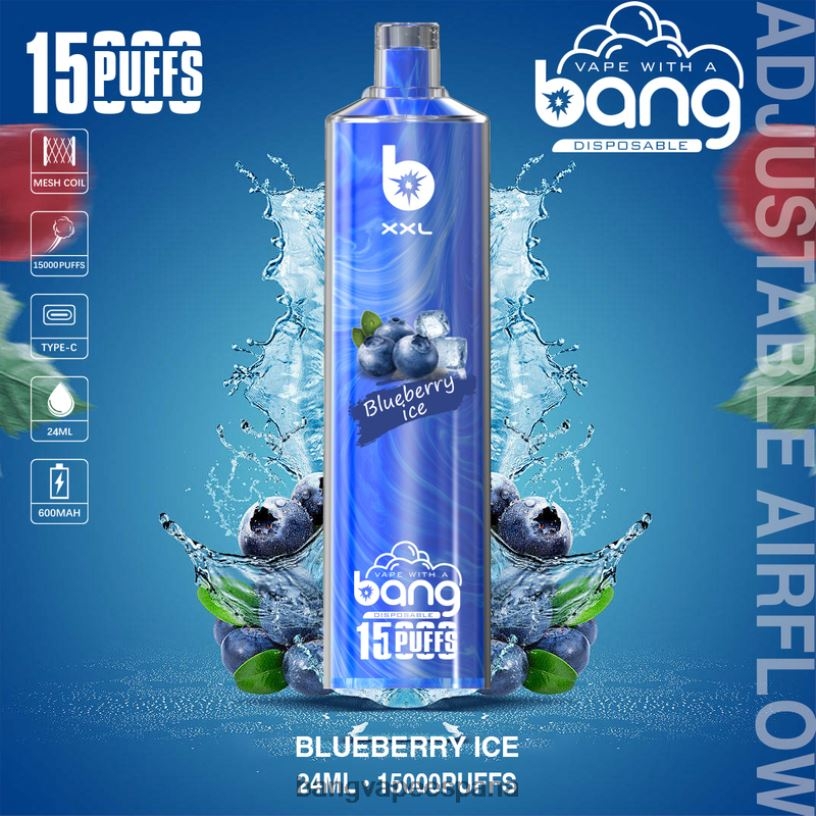 Bang Vape XXL 15000 bocanadas desechable Vape Bang Precio España P60NJ2