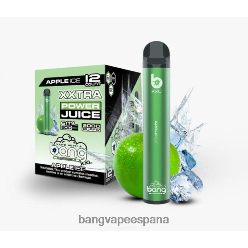 hielo de manzana