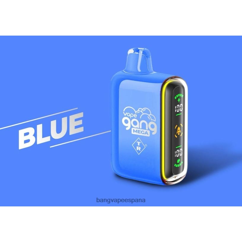 Vape Gang MEGA Vape desechable de 20.000 inhalaciones (caja de 5) azul Bang Vape España P60NJ52