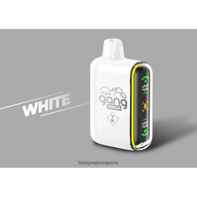 Vape Gang MEGA Vape desechable de 20.000 inhalaciones (caja de 5) blanco Bang Box Disposable Vape P60NJ60