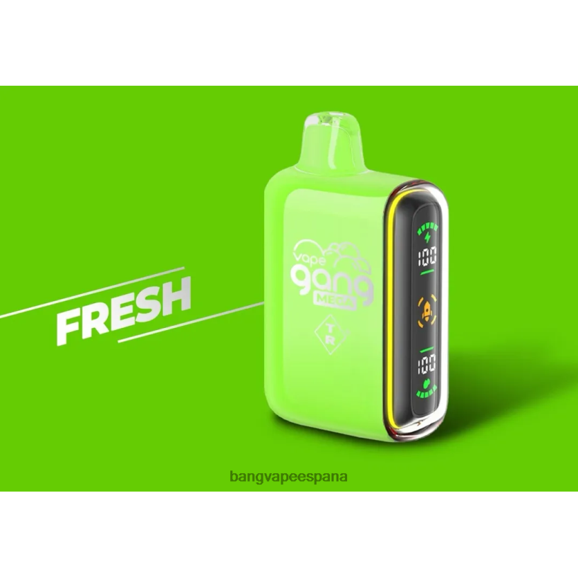 Vape Gang MEGA Vape desechable de 20.000 inhalaciones (caja de 5) fresco Vape Bang Precio España P60NJ53